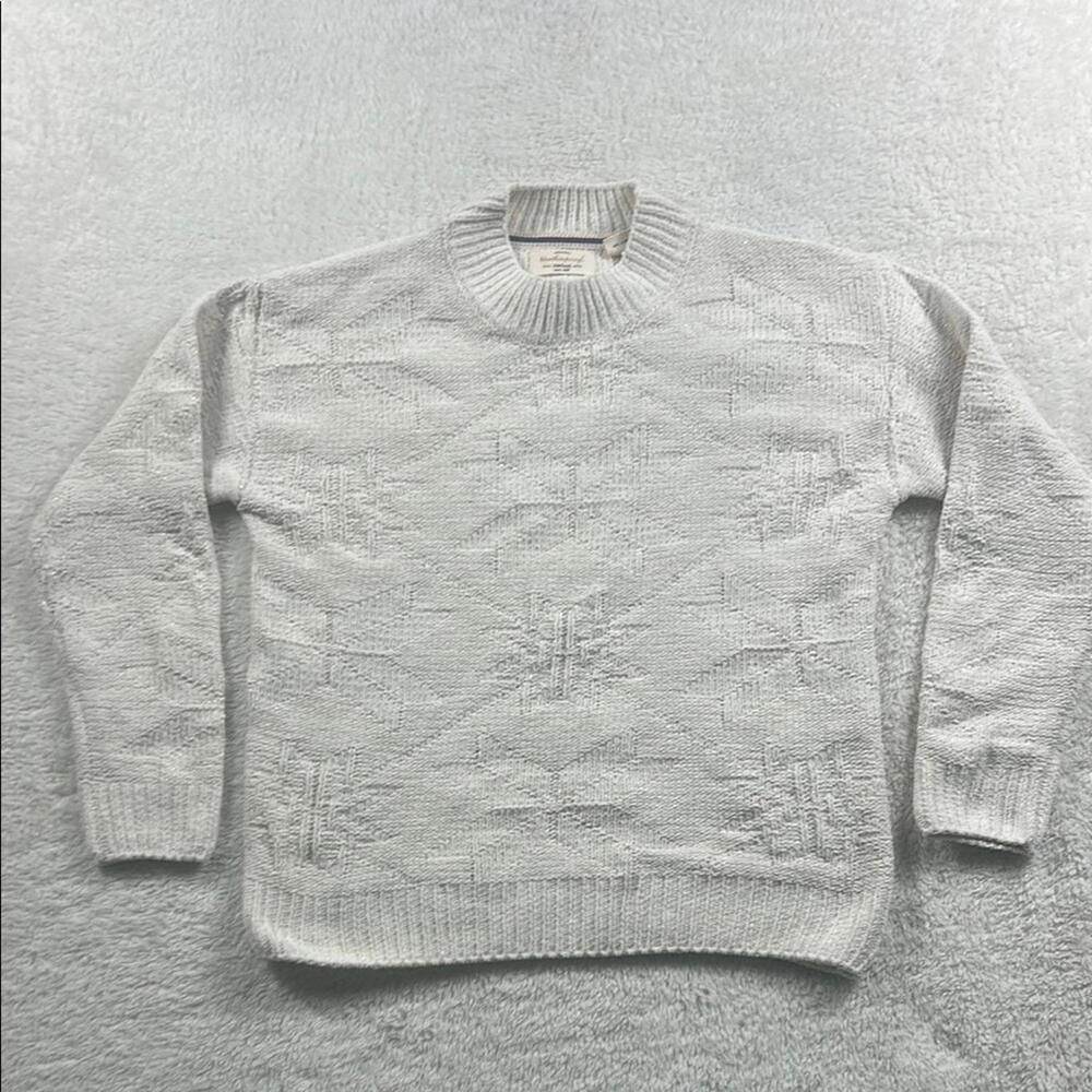 Weatherproof Women's Textured Knit Sweater - Cream